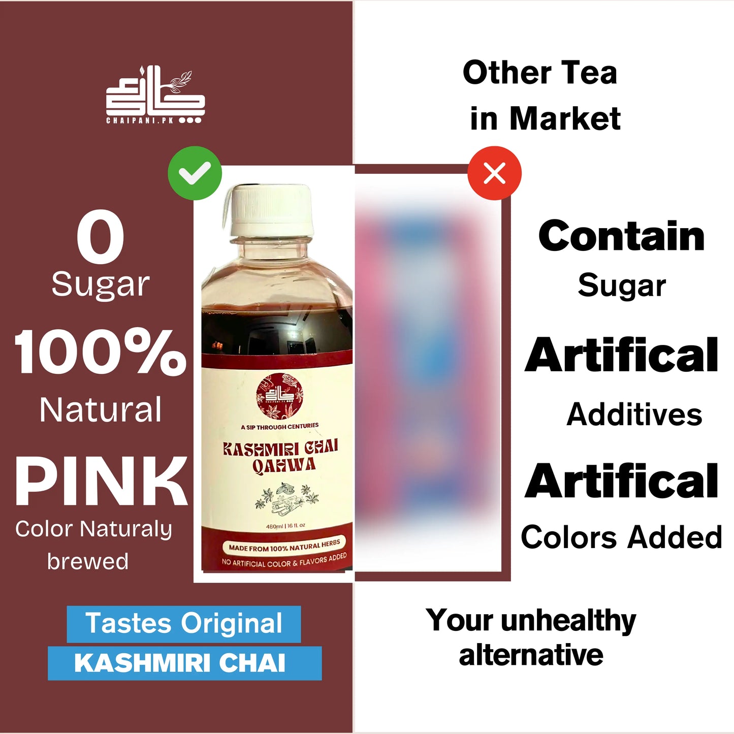 Kashmiri Chai Qehwa - 480ml Pack